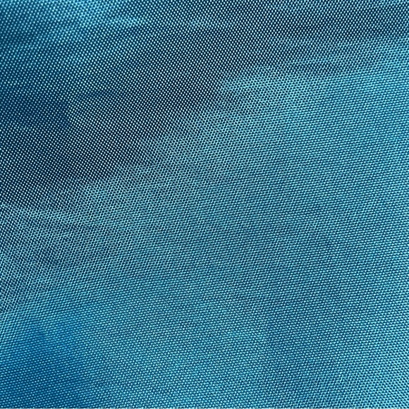 DaVinci Blue Satin Strapless Maxi Formal Dress 2 Prom Gala Wedding Bridesmaid - Picture 8 of 9